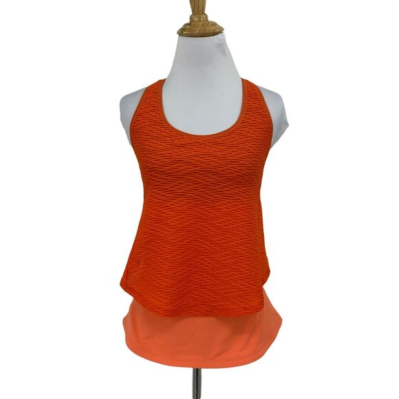 Pearl Izumi Flash Sport Tank Top Womens M Medium Layered Cycling Running Shirt - Picture 2 of 11